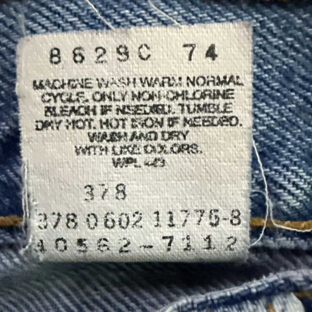 VTG Y2k Levi's 560 Jeans Mens Size 30x30 Blue Loose Fit Tapered Leg Denim Skater
